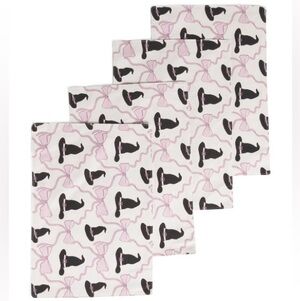 NEW Cupcakes & Cashmere Witch Hat Bow Halloween Placemats